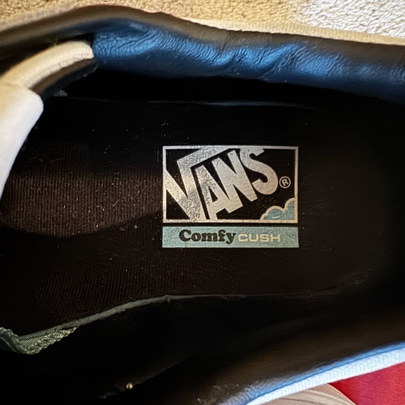 Vans Lowland Comfy Cush Serio Collection Men's 9.5M Black & White - Picture 3 of 7